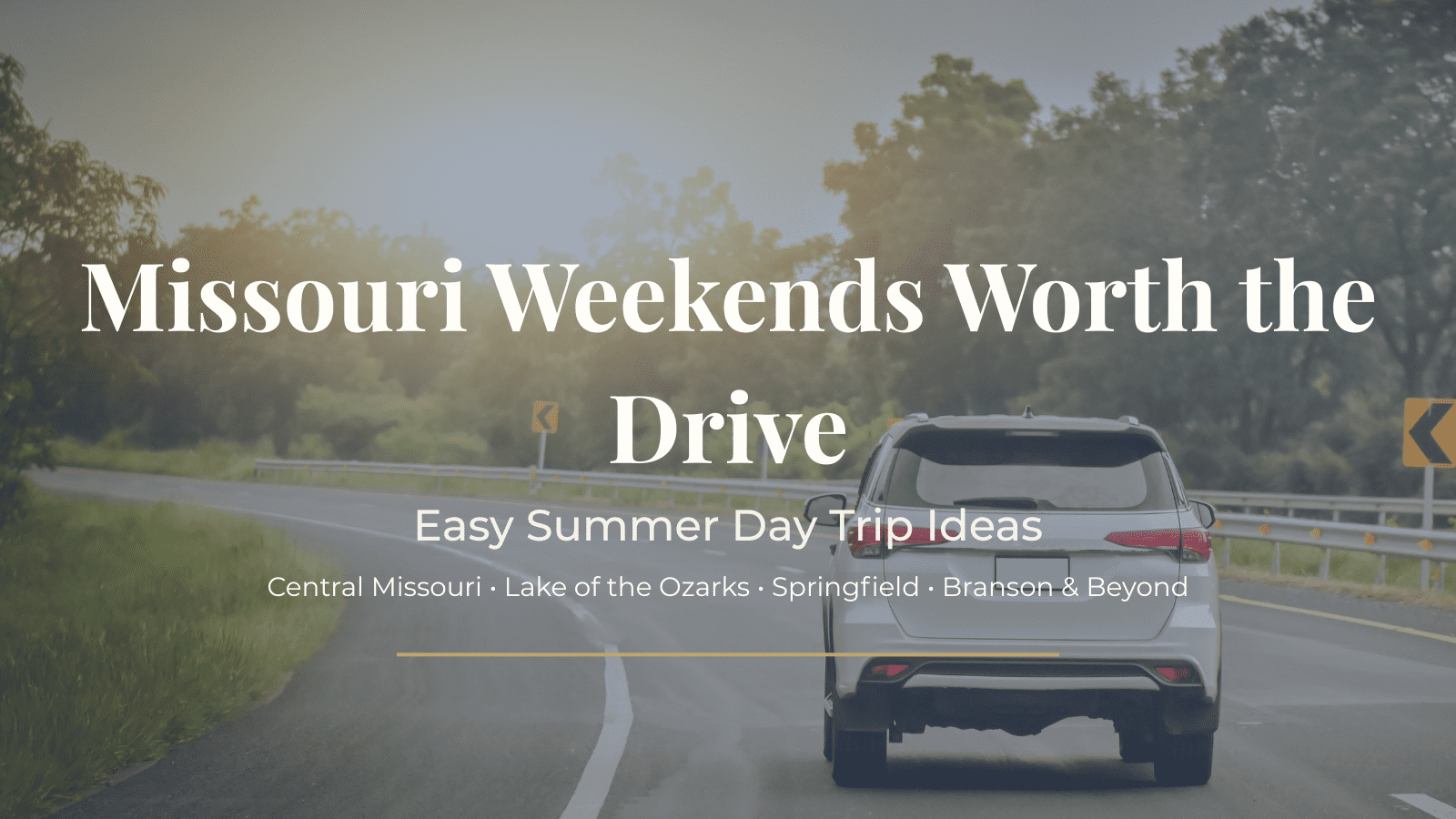 Missouri Weekend Trips Worth the Drive | Easy Summer Day Trips
